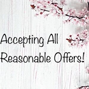 Also feel free to make a bundle and send an offer💕💕